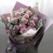 進口紫玫瑰花束