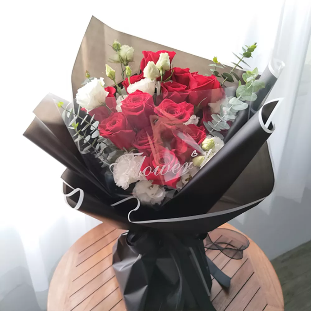 進口紅玫瑰花束