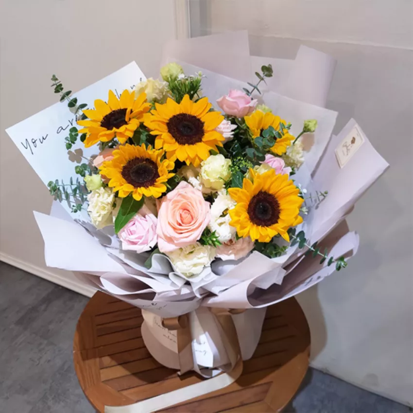 向日葵花束