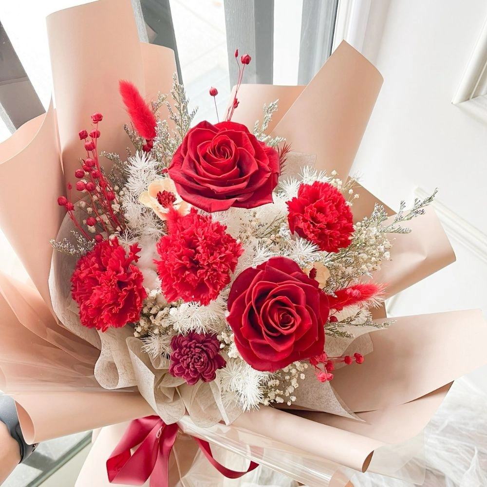 母親節永生花束M031